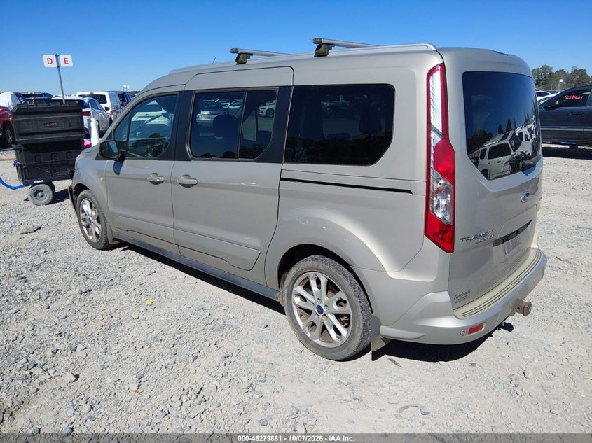 Vin: nm0ge9g76f1223960, lot: 46780027, ford transit connect titanium 20153