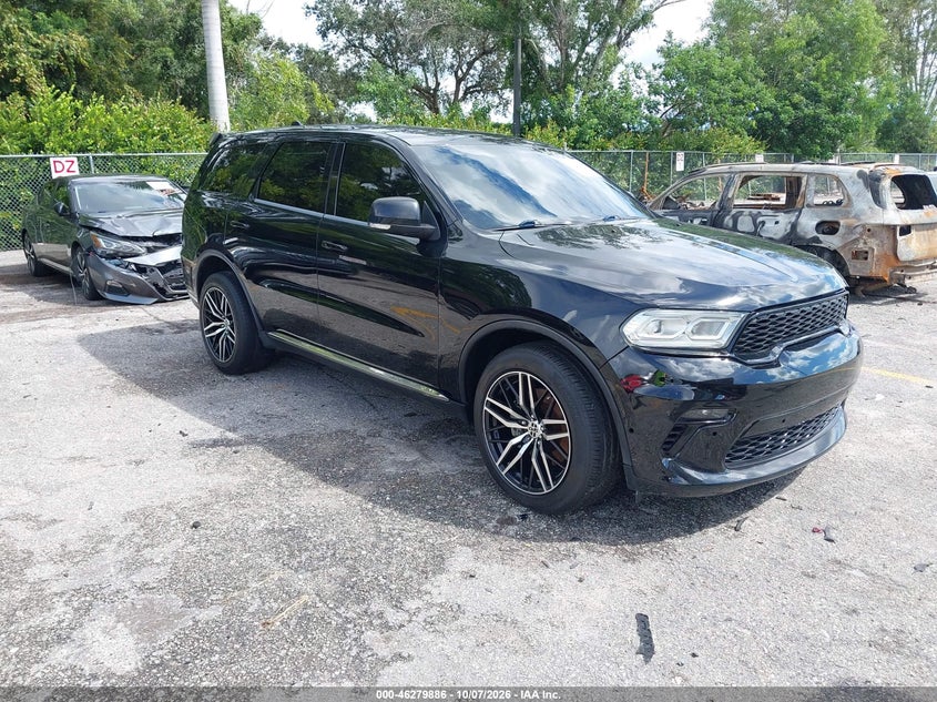 Vin: 1c4rdhag9nc158980, lot: 46780032, dodge durango sxt rwd 20221