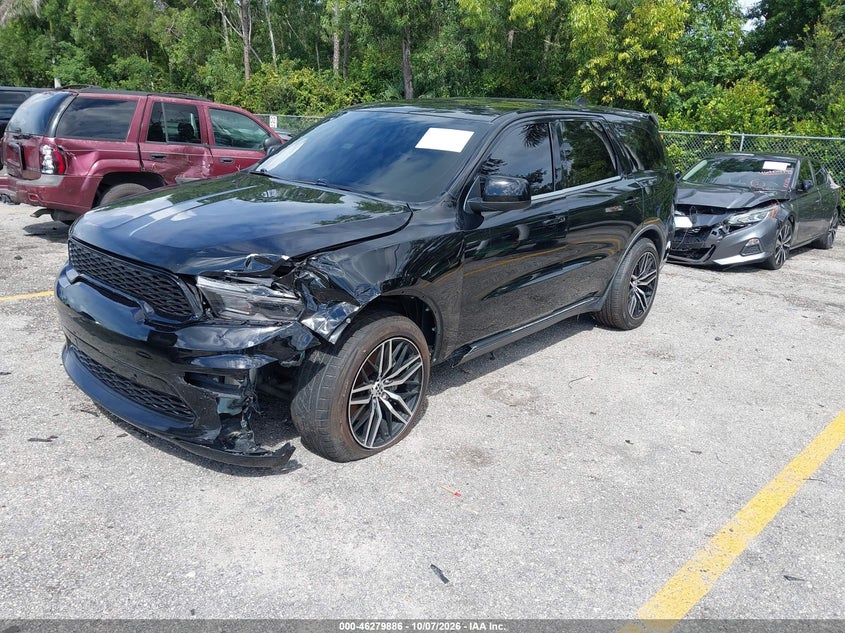 Vin: 1c4rdhag9nc158980, lot: 46780032, dodge durango sxt rwd 20222