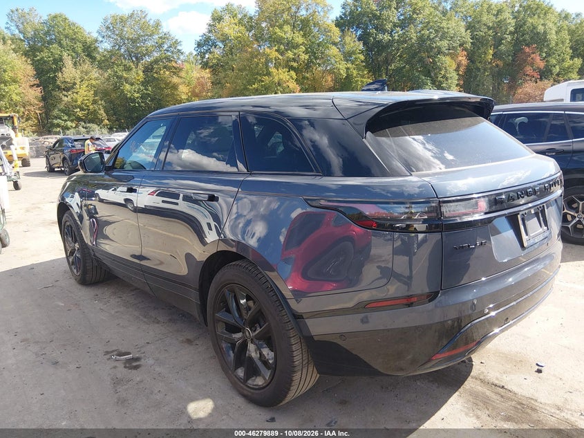 Vin: salyl2ex7ta819803, lot: 46780035, land rover range rover velar p250 dynamic se 20263