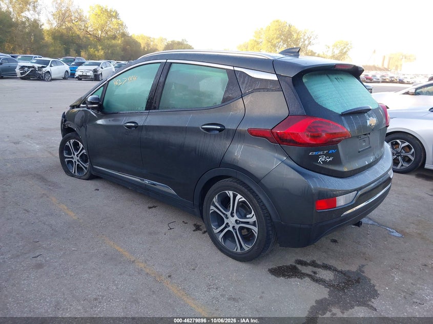 Vin: 1g1fz6s0xl4120801, lot: 46780042, chevrolet bolt ev fwd premier 20203