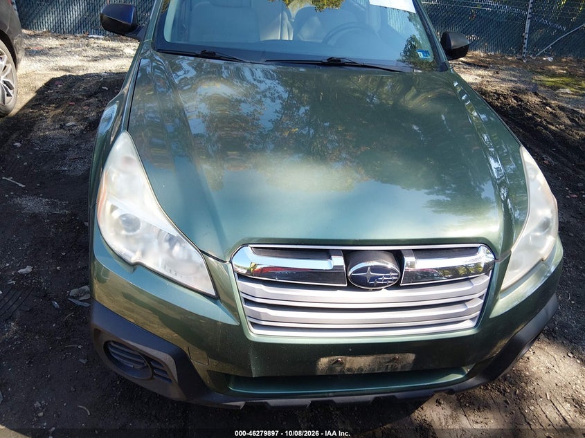 SUBARU OUTBACK 2013 VIN 4S4BRCACXD3248040