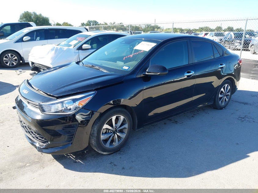 Vin: 3kpa24ad2ne442512, lot: 46780044, kia rio s 20222
