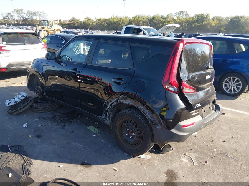 Vin: kndj23au3n7818919, lot: 46780045, kia soul lx 20223