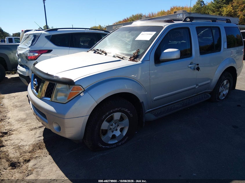 NISSAN PATHFINDER 2007 VIN 5N1AR18WX7C642156
