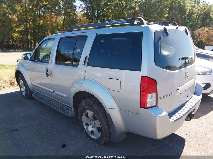 NISSAN PATHFINDER 2007 VIN 5N1AR18WX7C642156