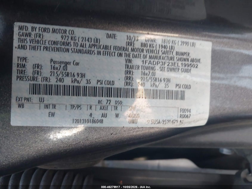 2014 FORD FOCUS SE · Фото 9