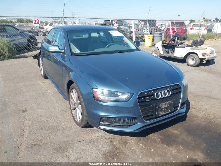Vin: wauffafl0fn040281, lot: 46780064, audi a4 2.0t premium 20151