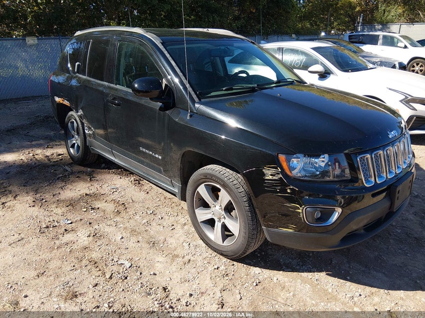 Vin: 1c4njdeb0gd764468, lot: 46780068, jeep compass high altitude edition 20161