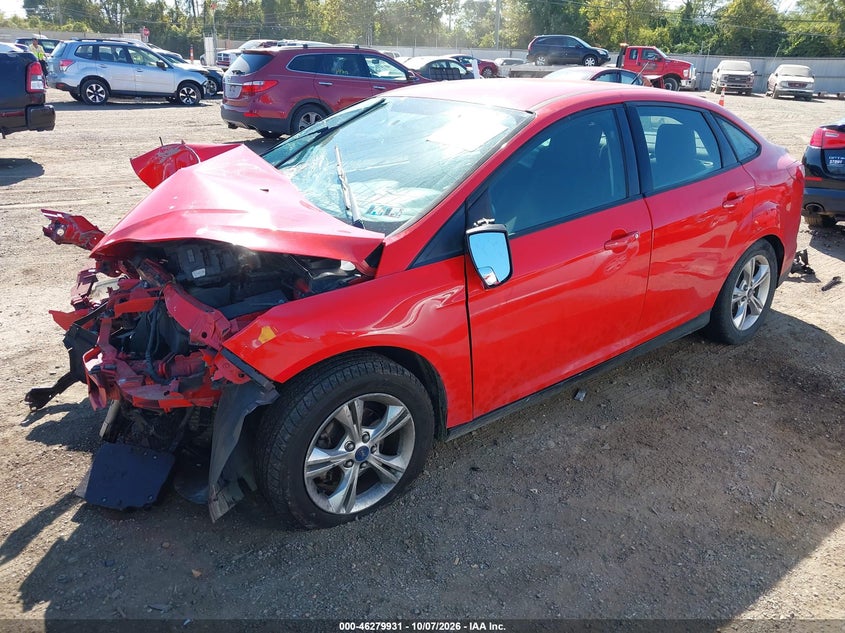 Vin: 1fadp3f22el102435, lot: 46780076, ford focus se 20142
