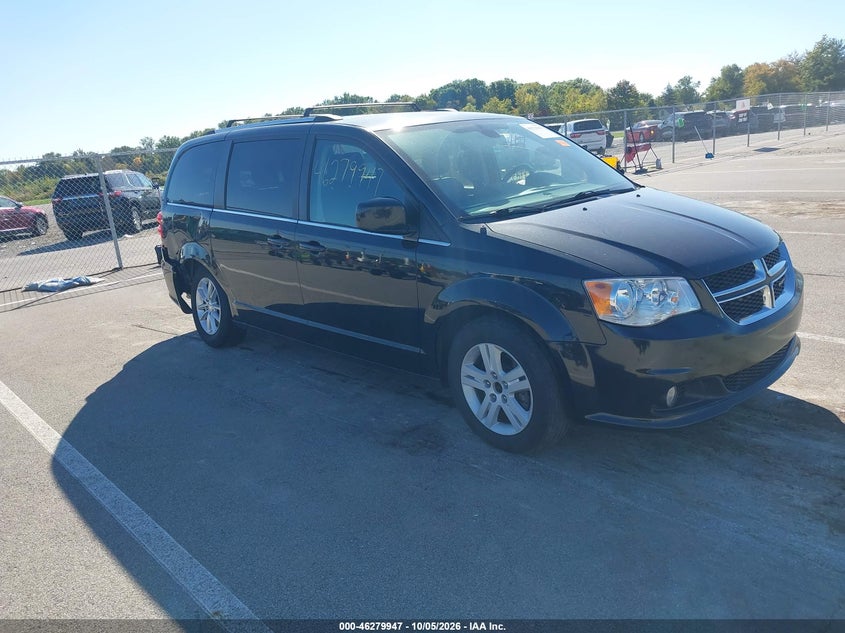 Vin: 2c4rdgcg8kr601274, lot: 46780094, dodge grand caravan sxt 2019 img_1