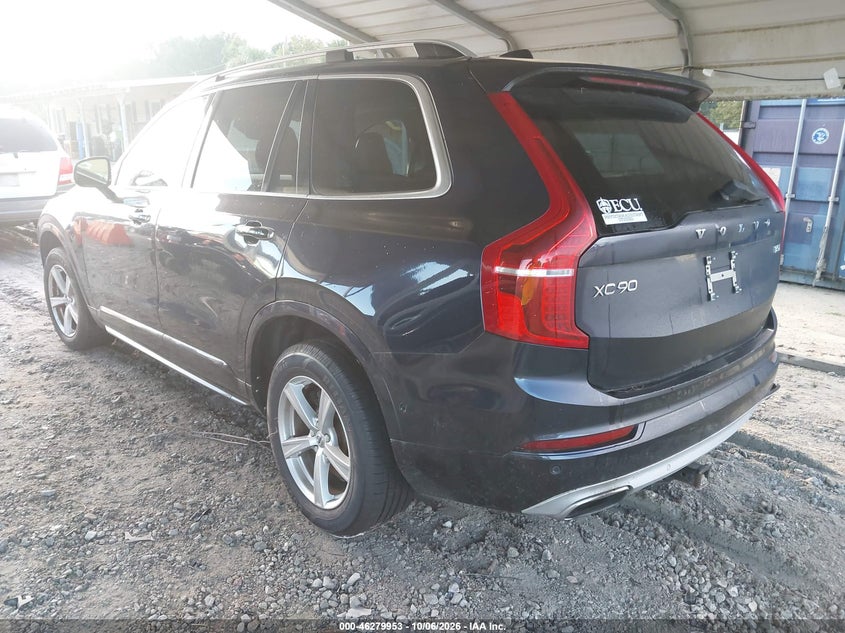 Vin: yv4102xk1g1072561, lot: 46780099, volvo xc90 t5 momentum 20163