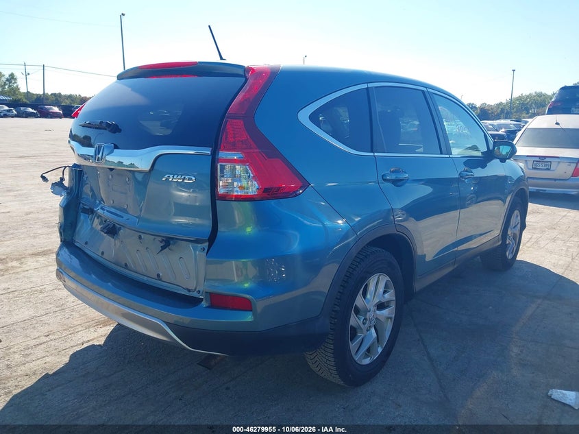 Vin: 5j6rm4h50fl012153, lot: 46780101, honda cr-v ex 20154