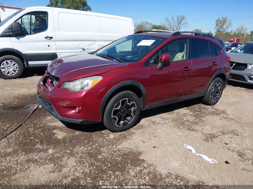 Vin: jf2gpacc8e8343610, lot: 46780117, subaru xv crosstrek 2.0i premium 20142