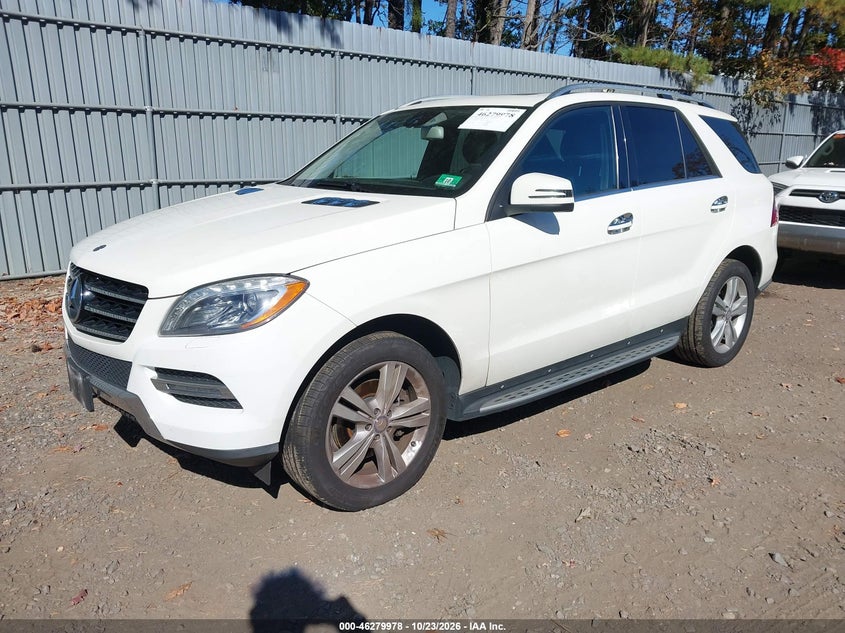 Vin: 4jgda5hb8da171558, lot: 46780124, mercedes-benz ml 350 4matic 20132