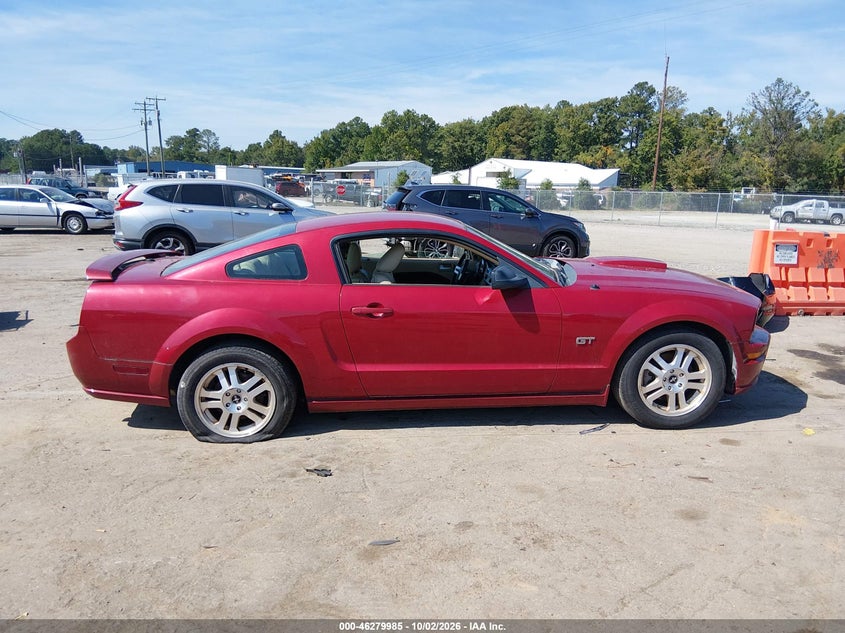 FORD MUSTANG 2008 VIN 1ZVHT82H485138695