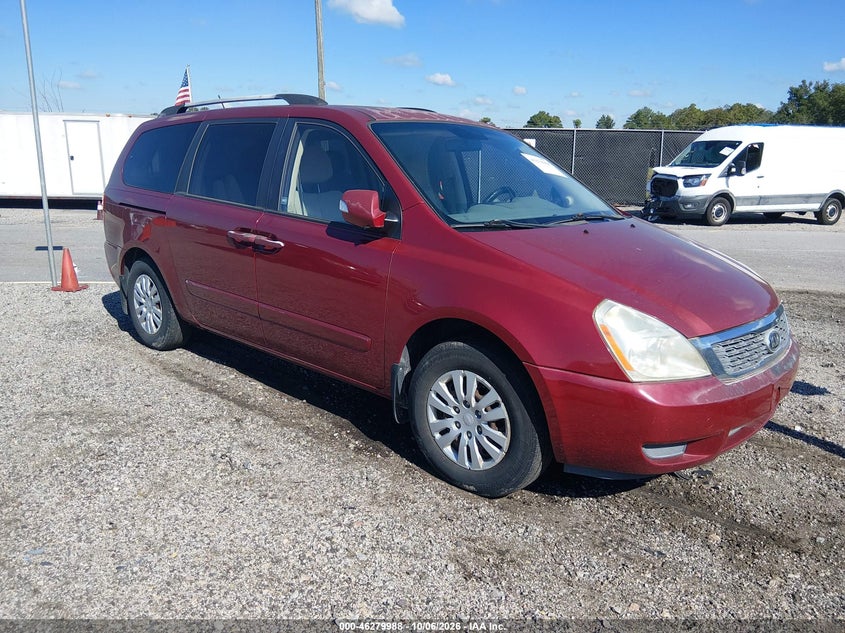 Vin: kndmg4c72b6375479, lot: 46780134, kia sedona lx 20111