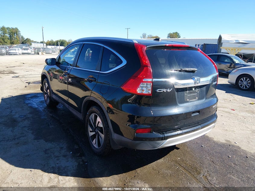 Vin: 5j6rm4h97gl053433, lot: 46780138, honda cr-v touring 20163