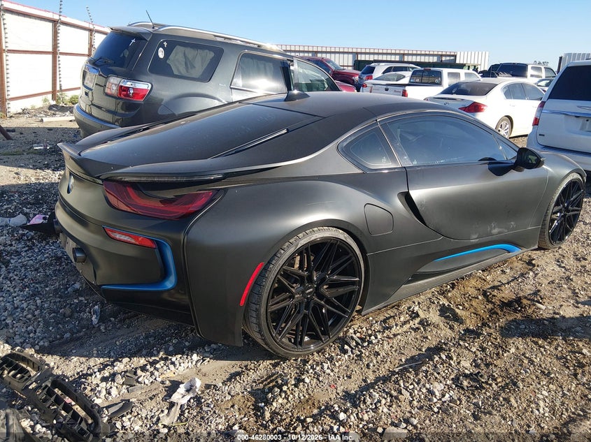 Vin: wby2z2c5xevx64139, lot: 46780149, bmw i8 20144