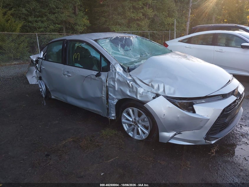 Vin: 5yfb4mde2tp374341, lot: 46780150, toyota corolla le 20261