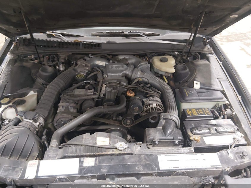 FORD THUNDERBIRD 1990 VIN 1FAPP64R5LH164605
