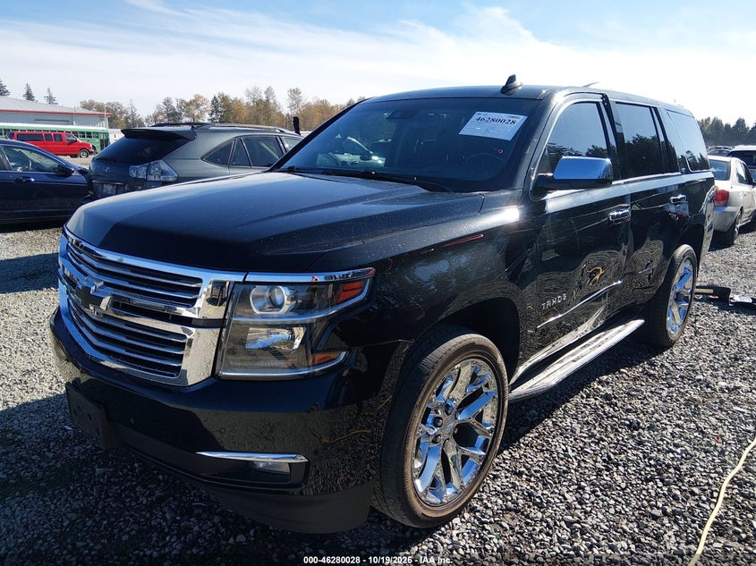 2016 Chevrolet Tahoe Ltz, Левый бок, IAAI, VIN 1GNSKCKC6GR362293 — фото 2