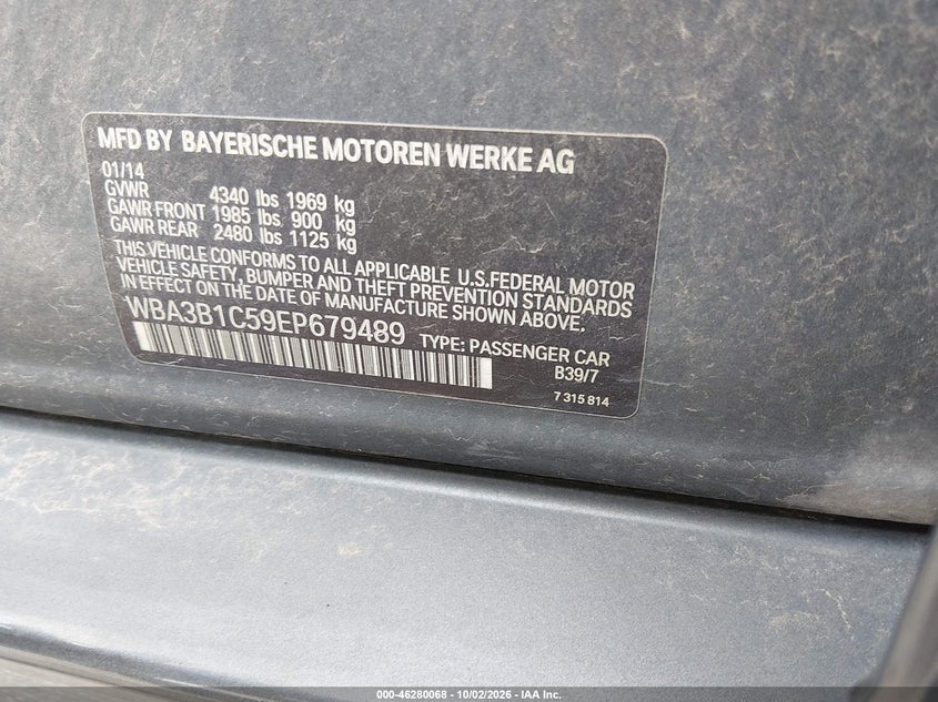 2014 BMW 320I · Фото 9