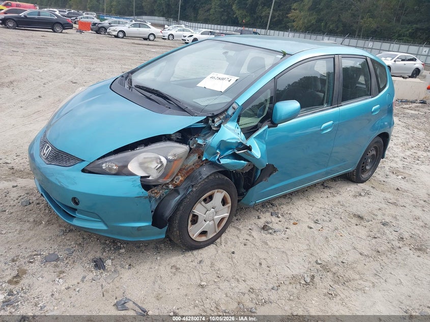 Vin: jhmge8h34dc020834, lot: 46780220, honda fit 20132