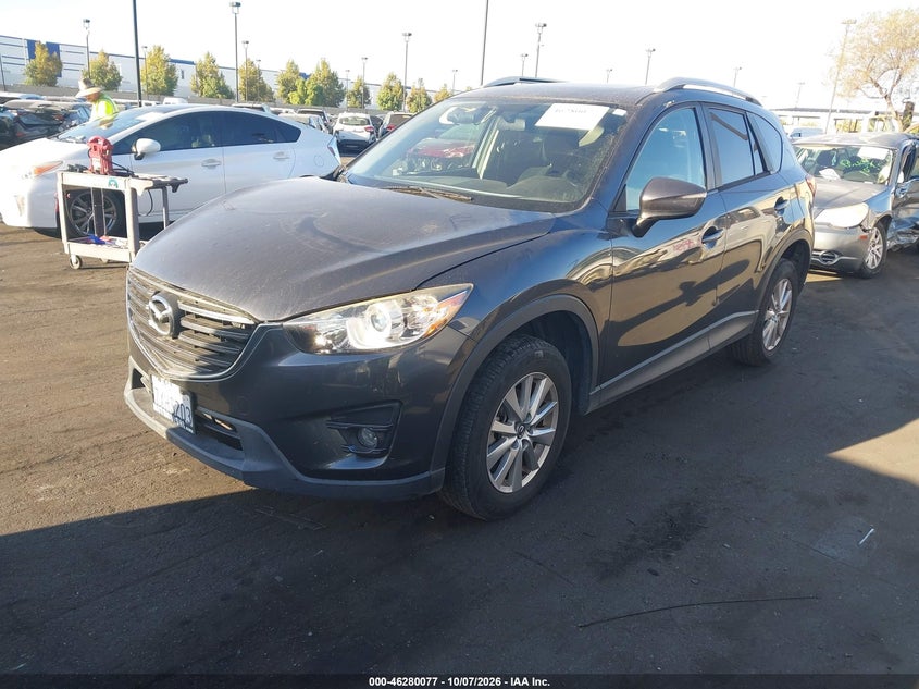 Vin: jm3ke2cy4g0903101, lot: 46780223, mazda cx-5 touring 20162