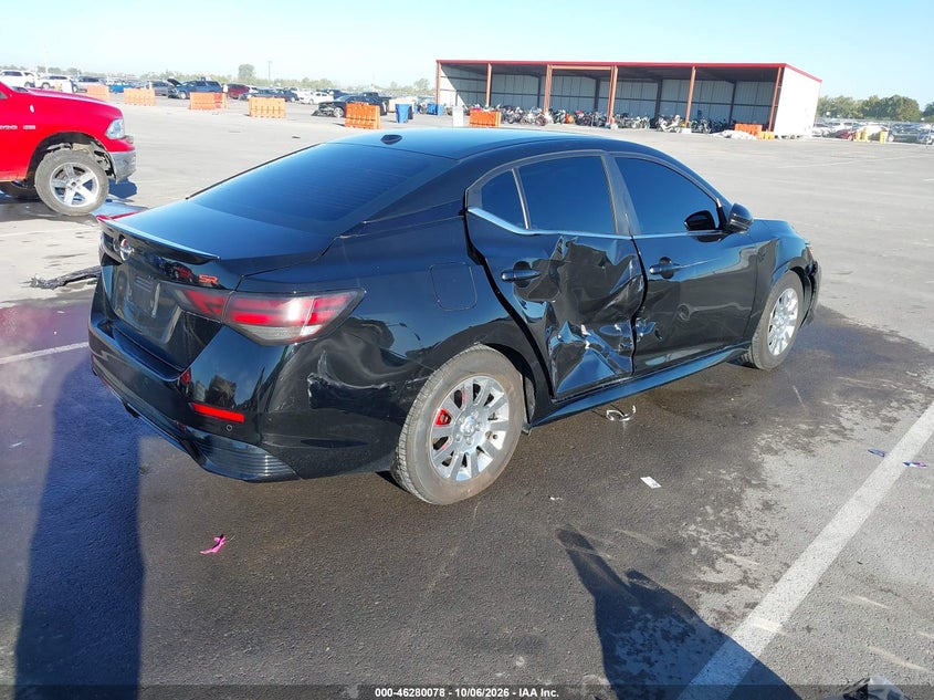 Vin: 3n1ab8dv1ry232566, lot: 46780224, nissan sentra sr xtronic cvt 20244