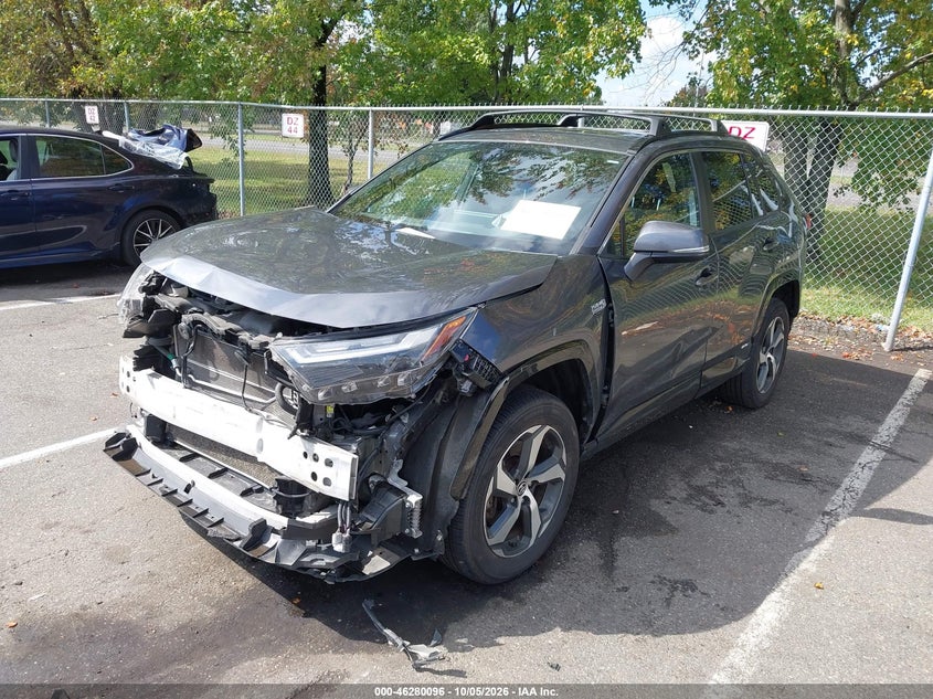 Vin: jtmab3fv8pd145681, lot: 46780242, toyota rav4 prime se 20232