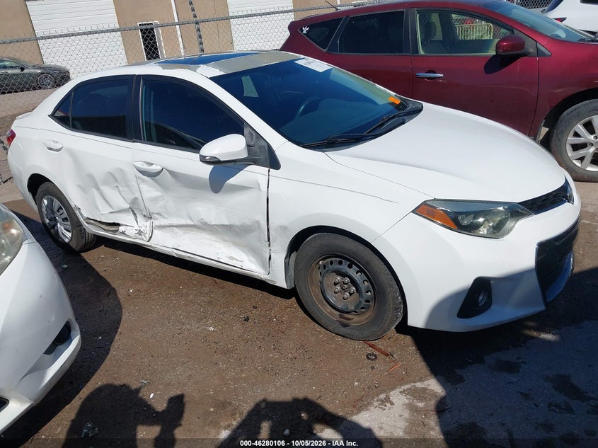 Vin: 5yfburhe6ep009722, lot: 46780252, toyota corolla s plus 2014 img_1