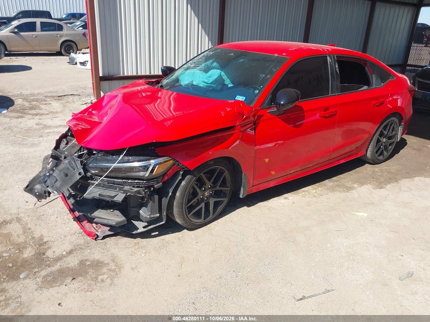 Vin: 2hgfe2f55rh525284, lot: 46780257, honda civic sport 20242