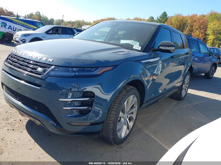 Vin: salzv2fx1th008535, lot: 46780258, land rover range rover evoque hoxton edition 20262