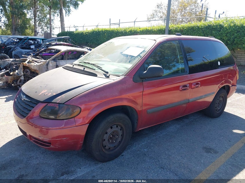 CHRYSLER TOWN & COUNTRY 2006 VIN 1A4GP45R46B538555