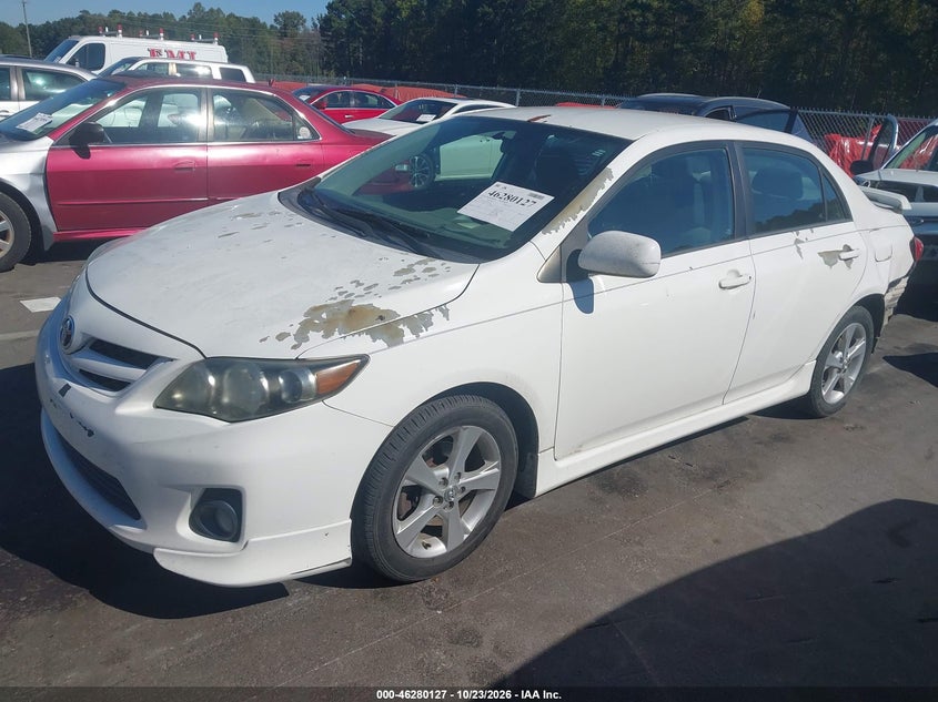 Vin: 5yfbu4ee9cp012926, lot: 46780273, toyota corolla s 20122