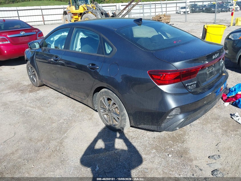 Vin: 3kpf24ad0pe644841, lot: 46780297, kia forte lxs 20233