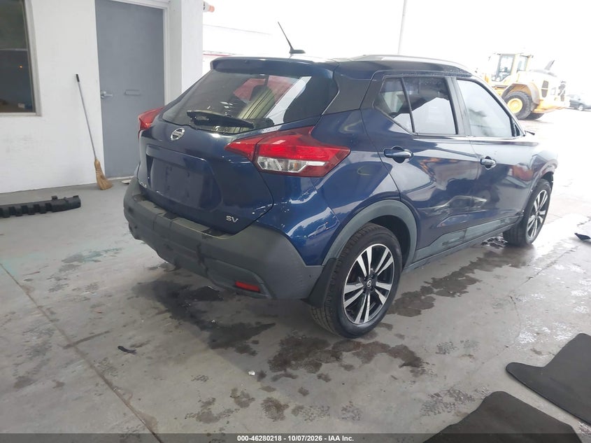 Vin: 3n1cp5cu4jl530600, lot: 46780364, nissan kicks sv 20184