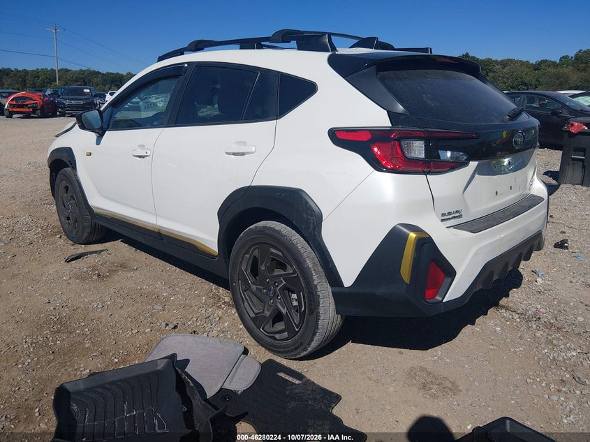 Vin: 4s4guhf67r3842368, lot: 46780370, subaru crosstrek sport 20243