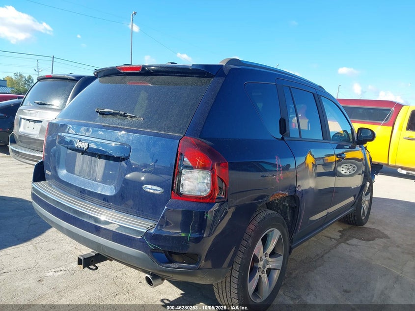 Vin: 1c4njcea1gd806289, lot: 46780399, jeep compass high altitude edition 20164
