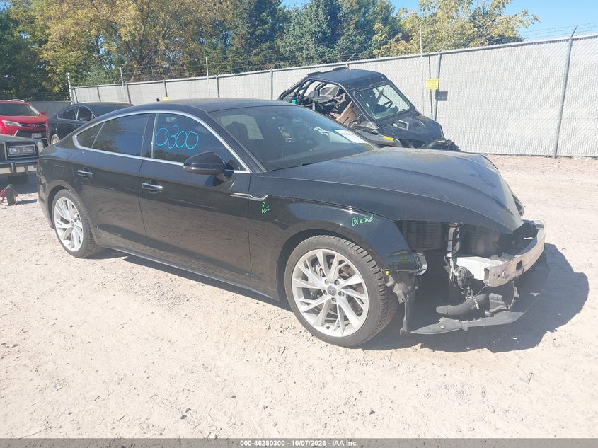 Vin: wauancf50la006113, lot: 46780446, audi a5 sportback premium 45 tfsi quattro s tronic 20201