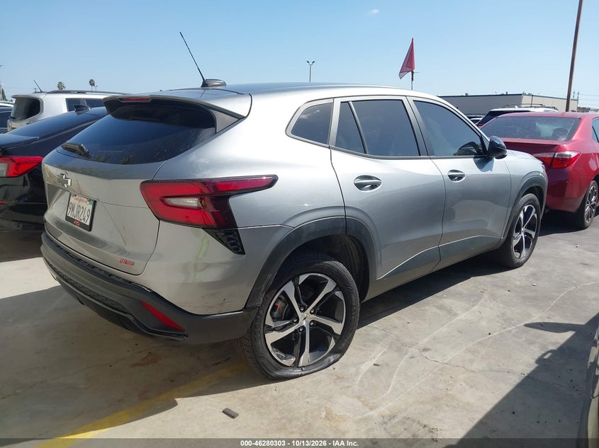 Vin: kl77lge26rc200575, lot: 46780449, chevrolet trax fwd 1rs 20244
