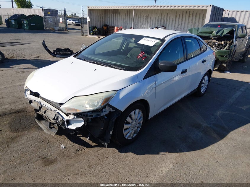 Vin: 1fadp3e2xdl204906, lot: 46780459, ford focus s 20132