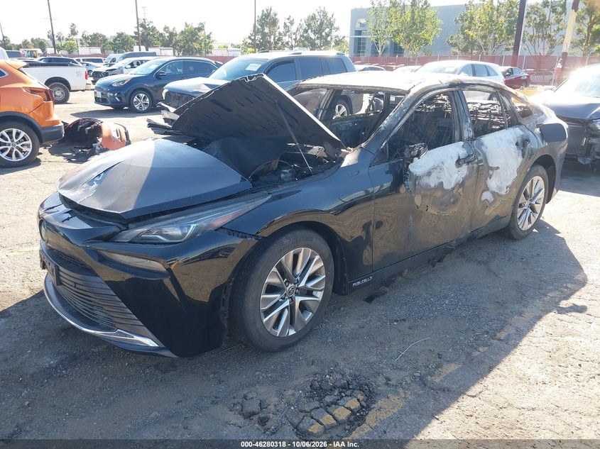 Vin: jtdaaaaa7na007012, lot: 46780464, toyota mirai xle 20222