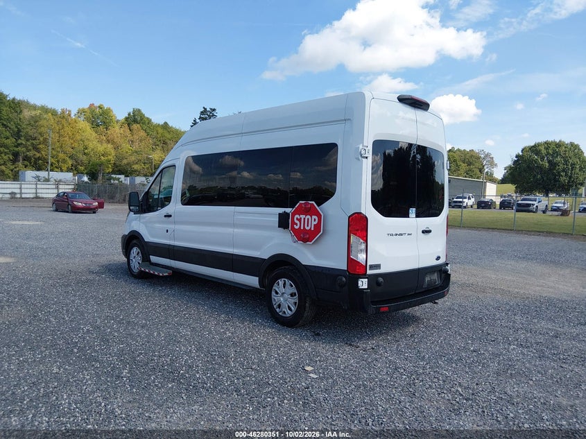 Vin: 1fdax2x84lkb09671, lot: 46780497, ford transit-350 passenger van xl 20203