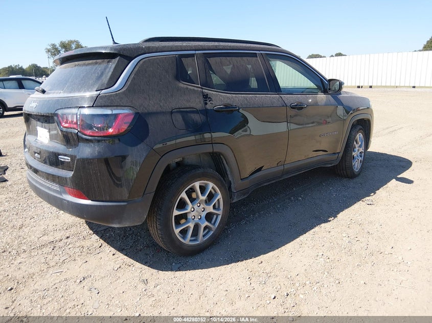 Vin: 3c4njdfb7nt190456, lot: 46780498, jeep compass latitude lux 4x4 20224