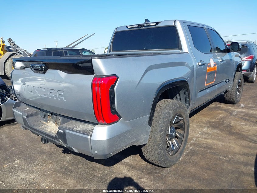 Vin: 5tfna5db9rx142217, lot: 46780502, toyota tundra platinum 20244