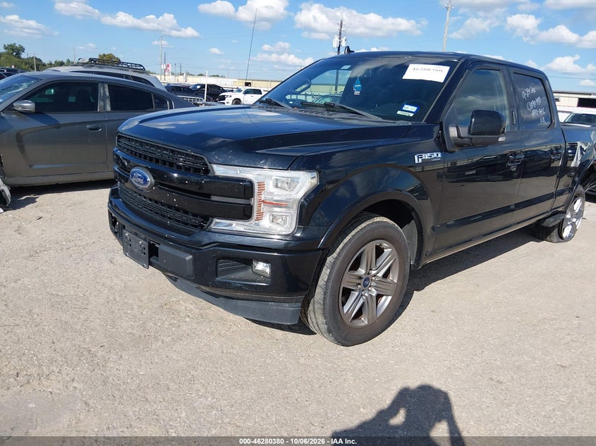 Vin: 1ftew1cg9jfd61325, lot: 46780526, ford f-150 lariat 20182