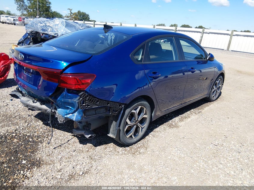 Vin: 3kpf24ad5ke064364, lot: 46780531, kia forte lxs 20194