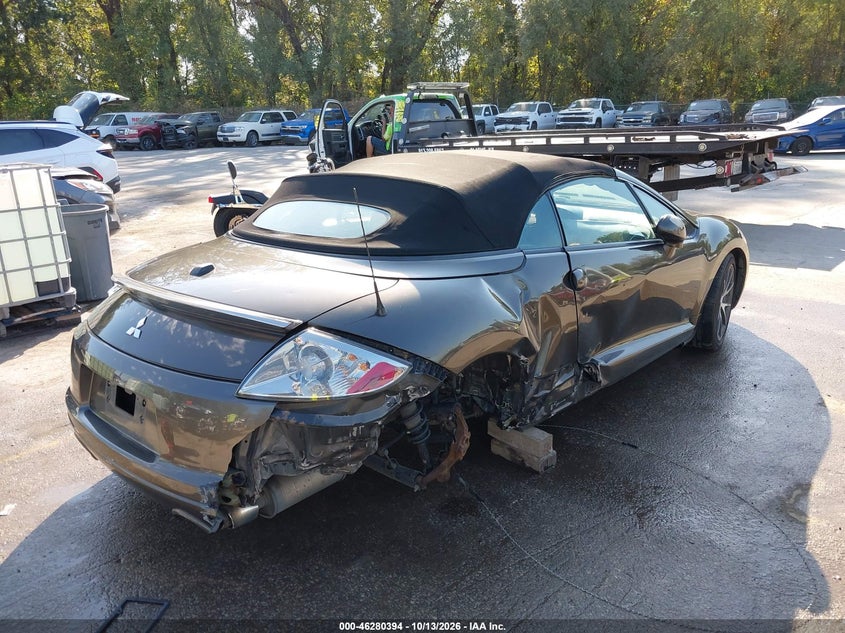 Vin: 4a37l2ef0ce001815, lot: 46780540, mitsubishi eclipse spyder gs sport 20124